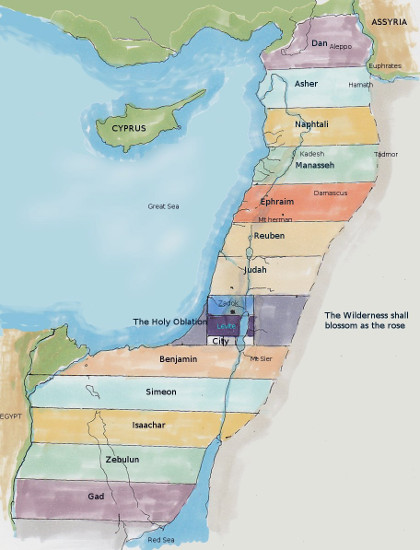 Borders of the Promised Land – Bible Mapper Atlas